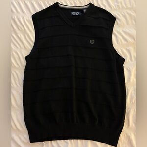 Chaps Sweater Vest V-neck - size Large - NWT